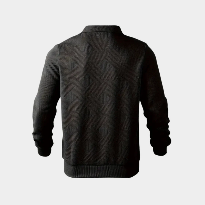 Herren stylischer warmer Pullover | reißverschluss