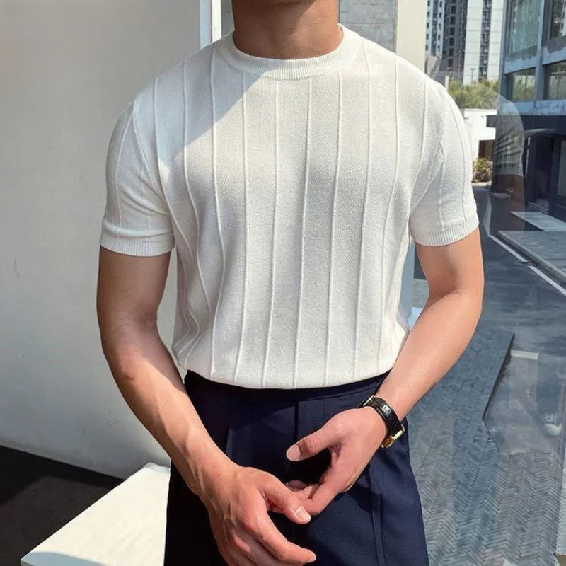 Herren stylisches Sommer-T-Shirt | Kurzarm