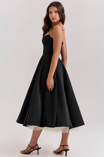 Midikleid für Damen - Elegantes Ballkleid für Sommer