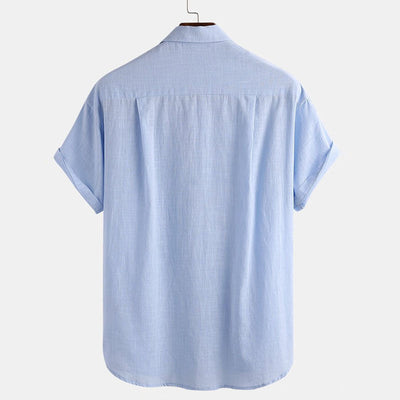 Stylisches Herren Kurzarm Hemd für jeden Tag