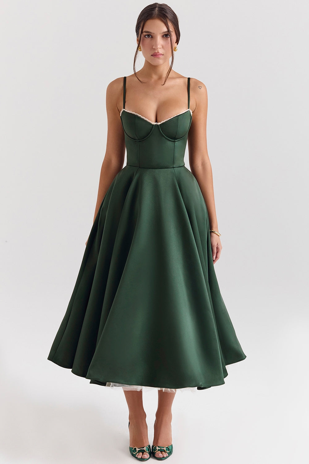 Midikleid für Damen - Elegantes Ballkleid für Sommer