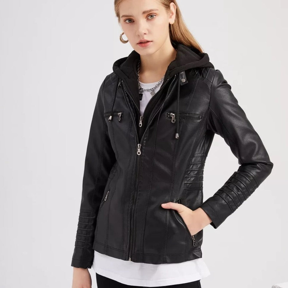 Boridashop | Sportliche Jacke aus Öko-Leder