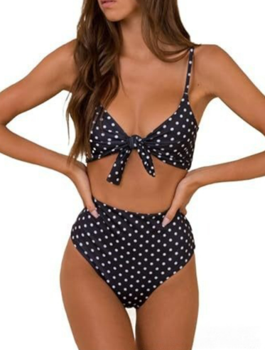 Bikini für Damen - Dot Polka Print Bademode für den Sommer 2024