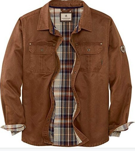 Trucker-Jacke aus weichem Canvas für Männer
