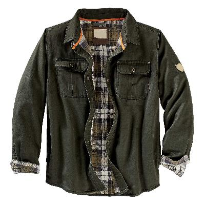 Trucker-Jacke aus weichem Canvas für Männer