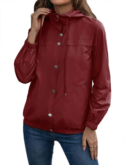 Leichte Kapuzenjacke für Damen