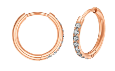 Griselda – Roségold-Creolen