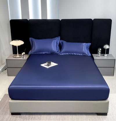 SilkEase Sommer Spannbettlaken | Hochwertige Silk Spannbettlaken für ultimativen Sommerkomfort