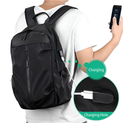 UrbanCraft Mehrfachtaschen Leder Rucksack