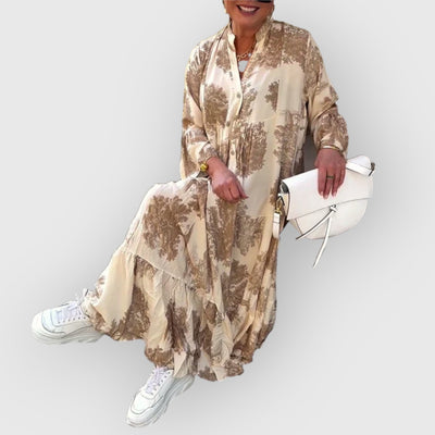 Linara – Fließendes Maxikleid