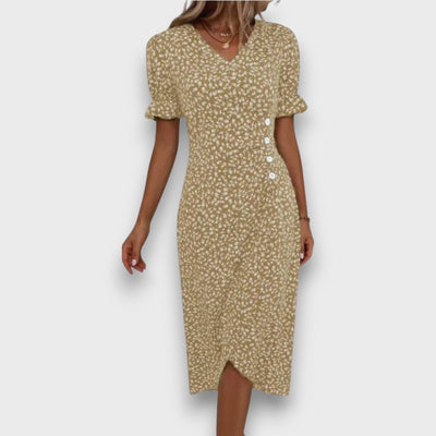 Heliane – Blumiges Midikleid