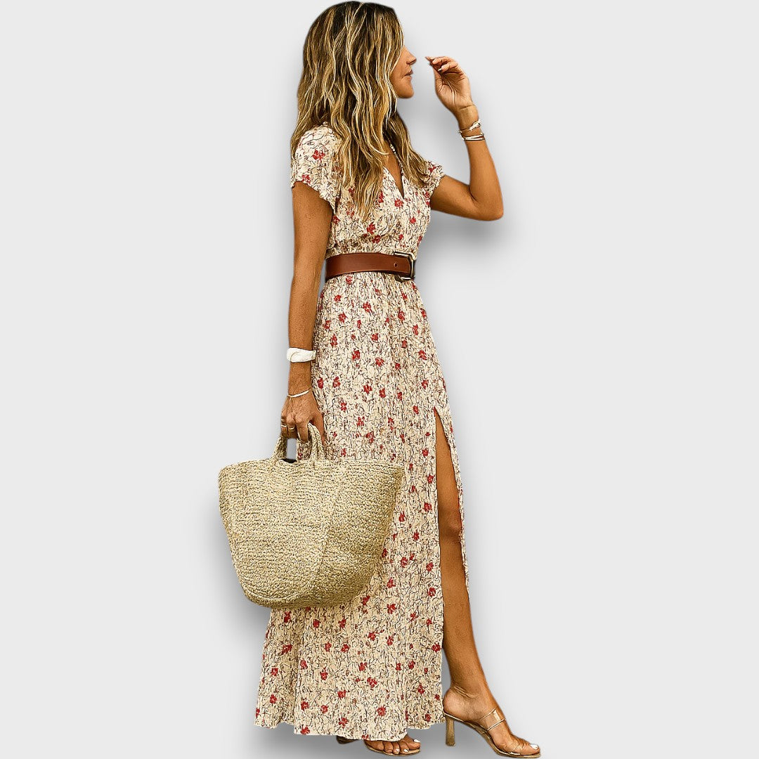 Mirelda – Maxikleid mit Paisley-Charme