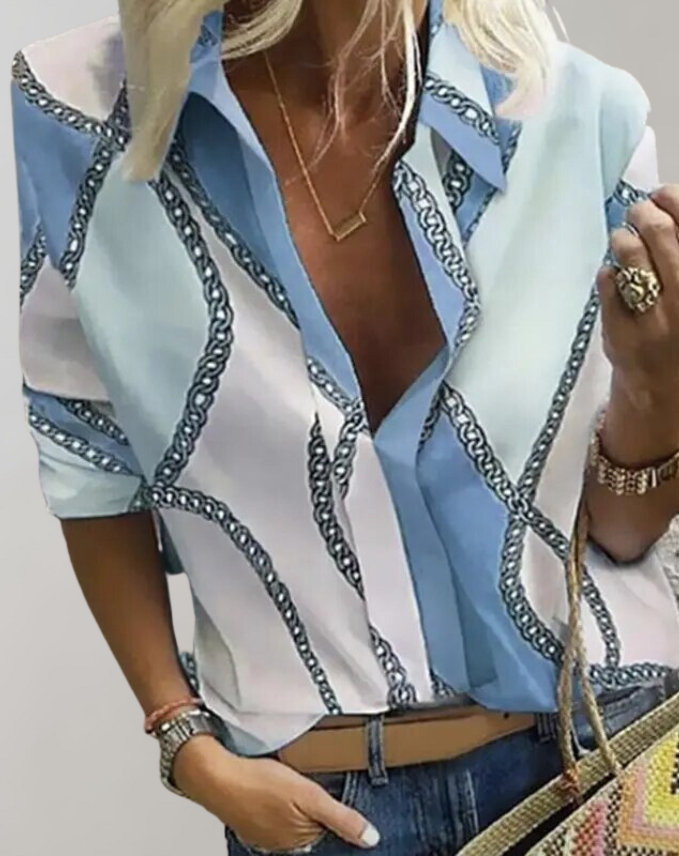 Lisa | Lässige Langarmbluse