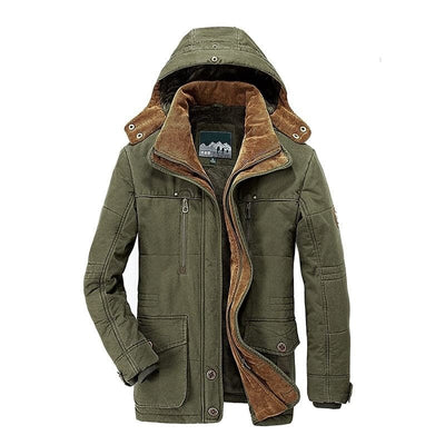 MAX - FLEECE-GEFÜTTERTE WINTERJACKE