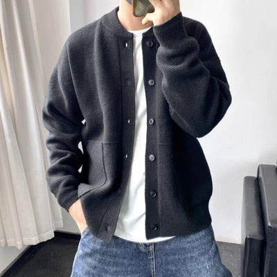 Casuales Winter-Strickjacke für Männer