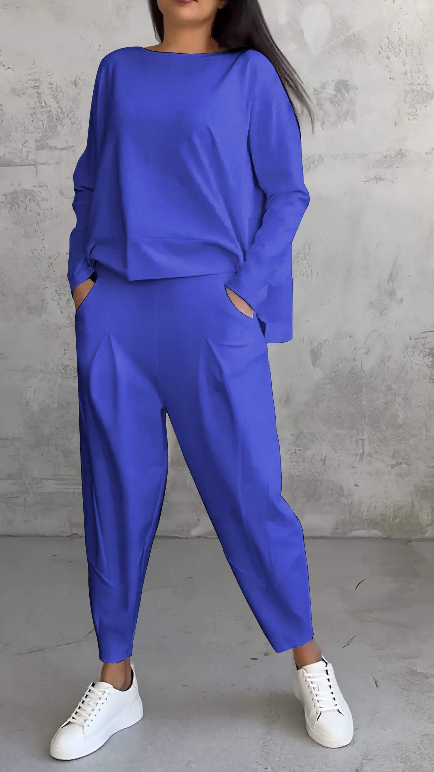 Elegantes Zweiteiliges Hosenset für Damen