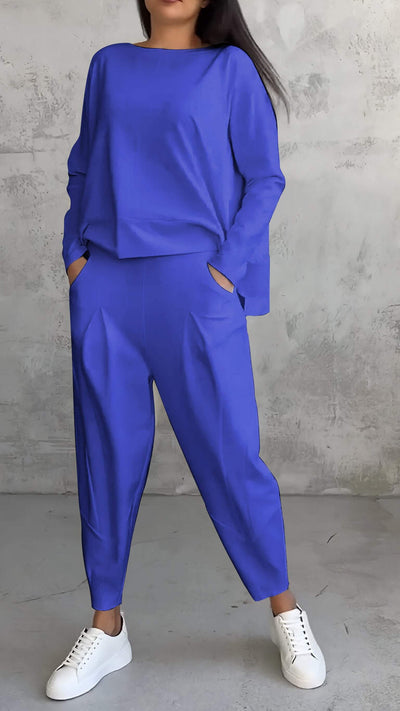 Elegantes Zweiteiliges Hosenset für Damen