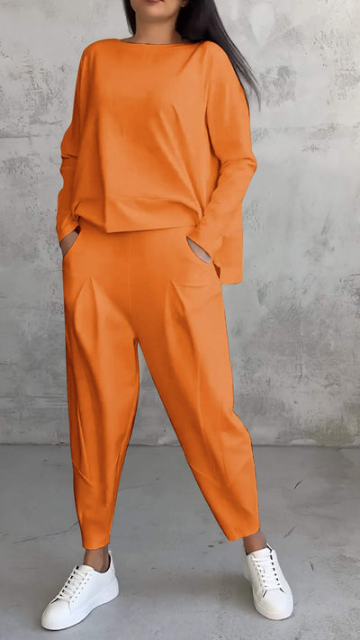 Elegantes Zweiteiliges Hosenset für Damen