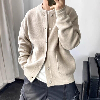 Casuales Winter-Strickjacke für Männer