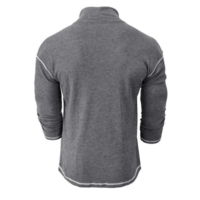 Langärmeliger Rollkragenpullover für Männer