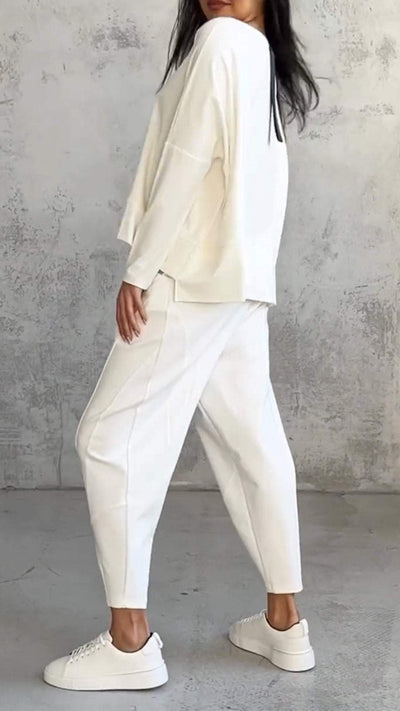 Elegantes Zweiteiliges Hosenset für Damen