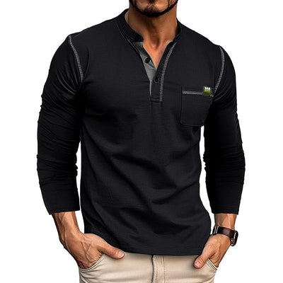 Yukon Camisole mit Henley-Kragen