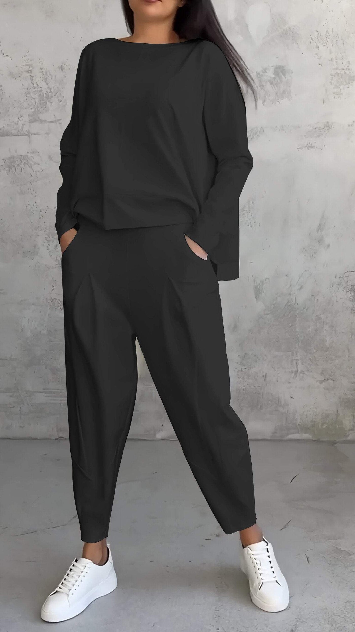 Elegantes Zweiteiliges Hosenset für Damen