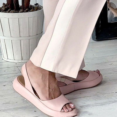 Stella Sommer Sandalen | Sandalen mit dickem, abgerundetem Komfortboden für den Sommer