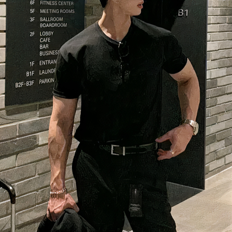 Klassisch elegantes Poloshirt für Herren | Kurzarm