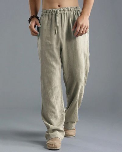 Klassische Sommerhosen für Herren | Leichte