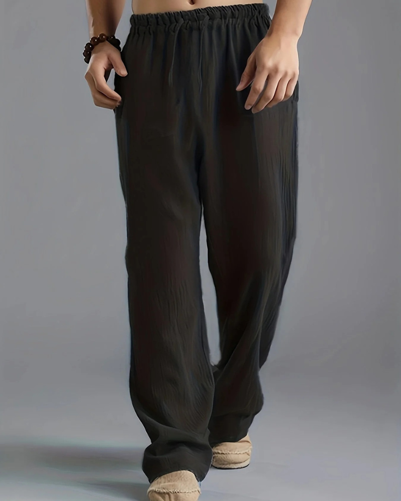 Klassische Sommerhosen für Herren | Leichte