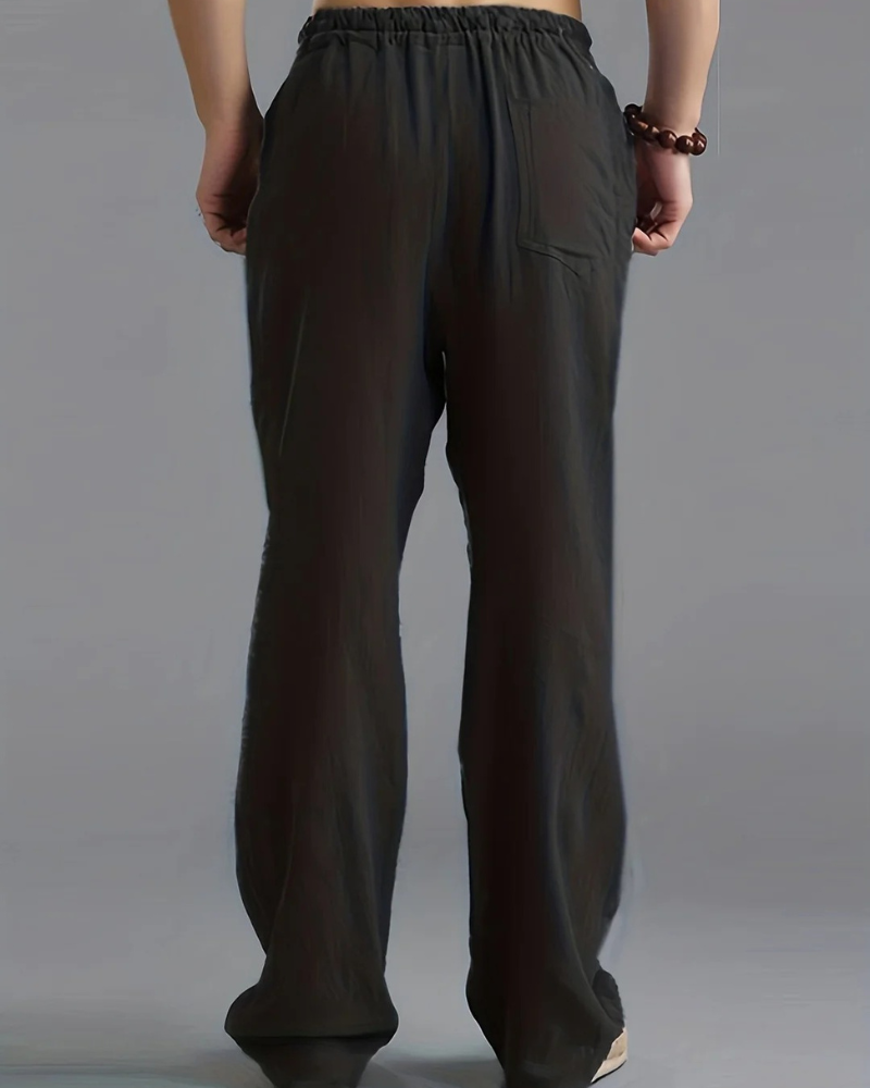 Klassische Sommerhosen für Herren | Leichte