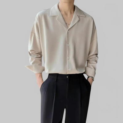 Klassisches formelles Herrenhemd | Langarm