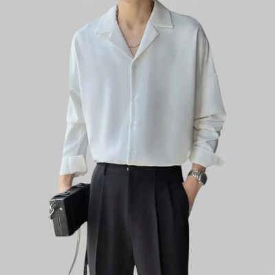 Klassisches formelles Herrenhemd | Langarm