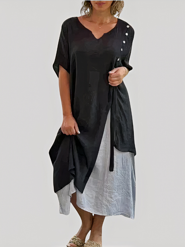 Lässiges Sommerkleid für Damen | Maxi