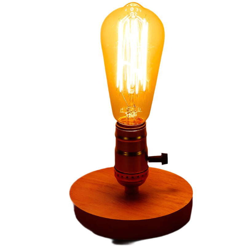 EdisonWood Vintage Charm Nachttischlampe – Zeitloses und Elegantes Design