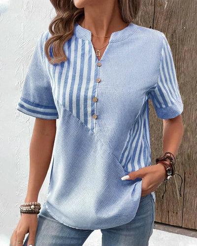 Alfonsin® | Weiche gestreifte Bluse