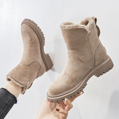 Winterboots mit Profilsohle | Gefüttert | Komfortabel und Rutschfest