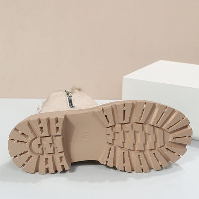 Winterboots mit Profilsohle | Gefüttert | Komfortabel und Rutschfest