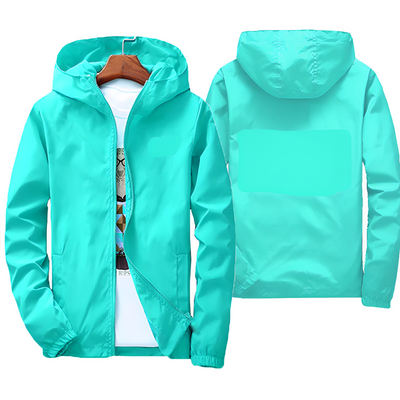 Windbreaker-Jacke mit Kapuze für Männer