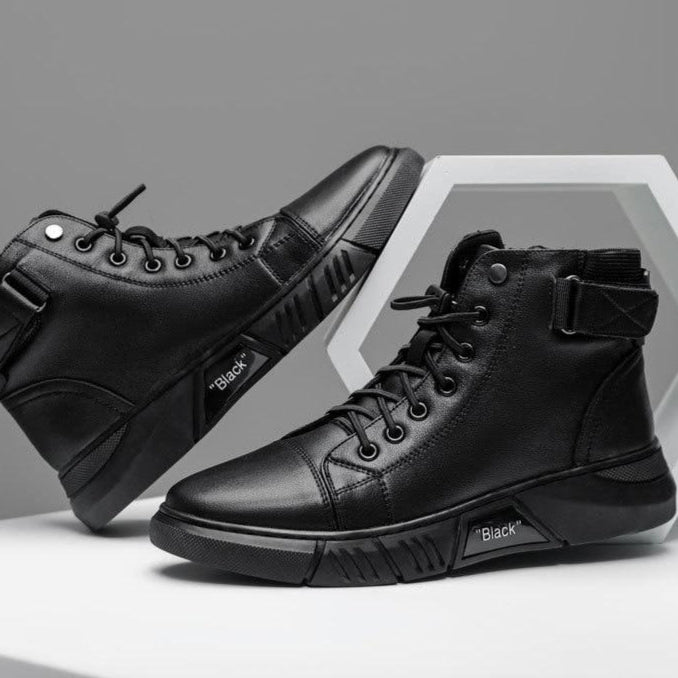 Sneaker-Stiefel für den Herbst - Bequeme hohe Freizeitschuhe für Herren