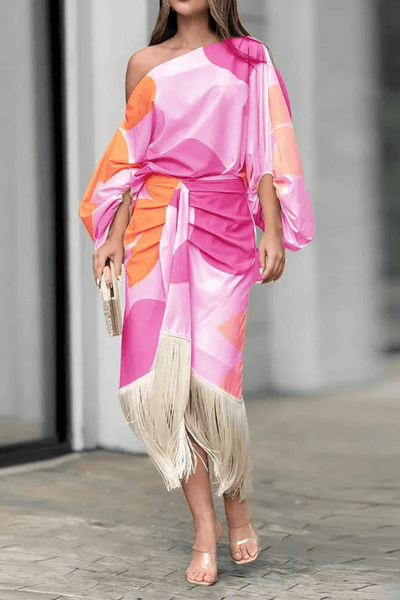 Hannah - Bedrucktes Zweiteiler-Set