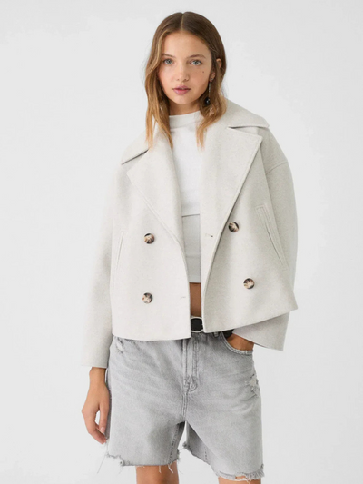 Modischer Kurzmantel für Damen | Kurzer