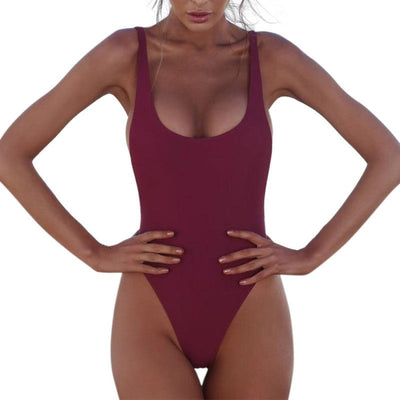 Badeanzug für Damen - Stark figurformender Sommer-Badeanzug