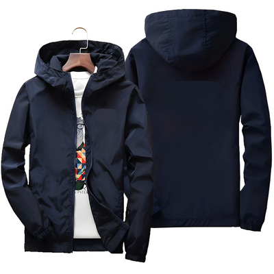 Windbreaker-Jacke mit Kapuze für Männer