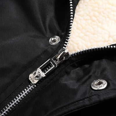 Kuschelige Thermo-Winterjacke mit Fell für Herren