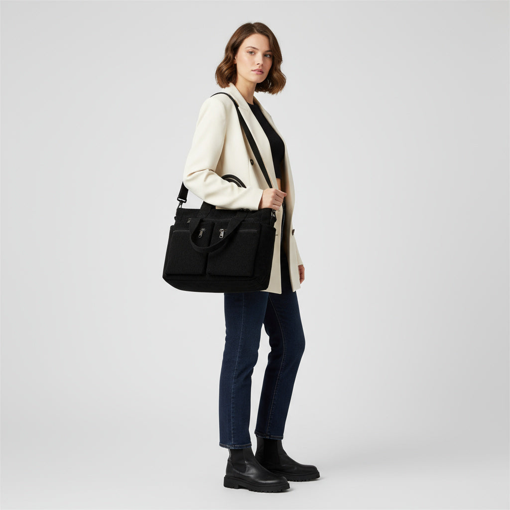 OLIVA Tote | Vielseitige und Stilvolle Tasche aus Hochwertigem Cord