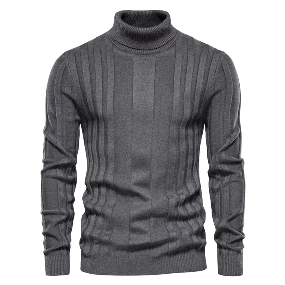 Rollkragenpullover mit Passform für Herren