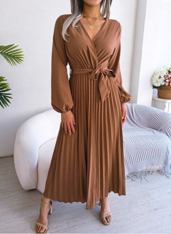 Naomi | Plissee Kleid Festlich