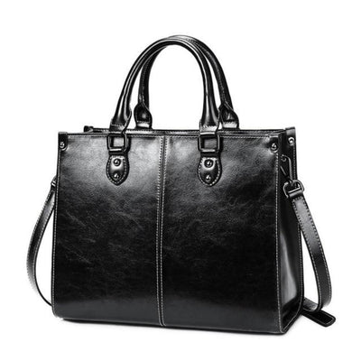 Elegante Handtasche | Kunstleder | Klassischer Business-Look